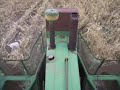 John deere tractor picking corn picker A 620 227
