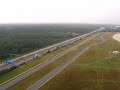 Landing at Frankfurt, Germany from a Lufthansa 747-400