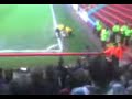 Linesman falls over