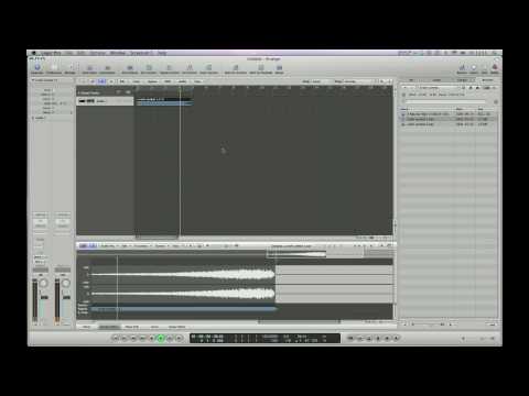 how to reverse audio in logic pro x