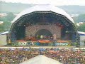 kula shaker playing hey dude in glastonbury
