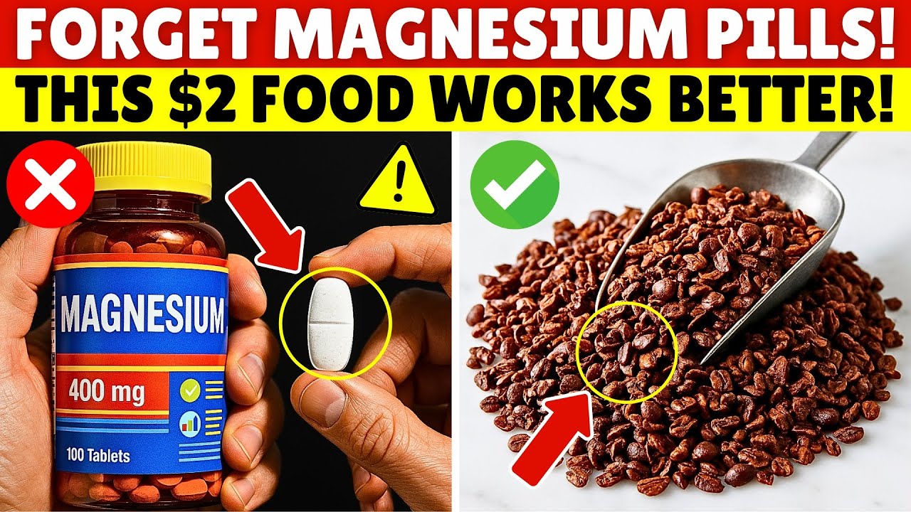 Stop Buying Expensive Magnesium Pills! This $2 Food Works 16x Better | Senior Health Tips