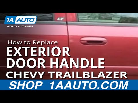 How To Install Replace Broken Outside Door Handle Chevy Trailblazer GMC Envoy 02-09 1AAuto.com