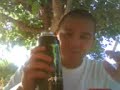 Mega Monster Energy Drink Mixed With Marlboro Reds