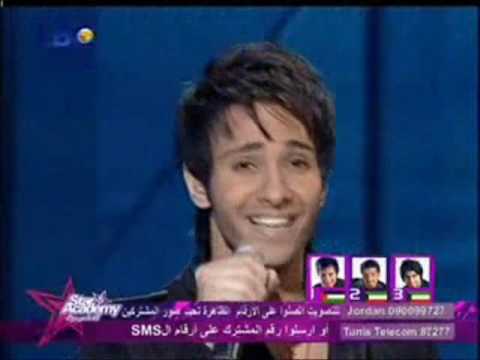 Zaher singing ' ya ghali' - star academy 5