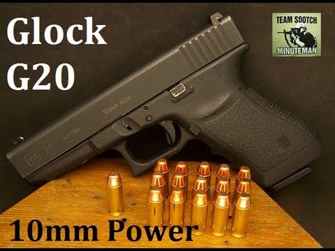pistol - Fun Gun Reviews Presents: The Glock Model 20 10mm Pistol. For Self Defense, Hunting or just taking a Powerful handgun to the range, the Glock Model 20 is up ...