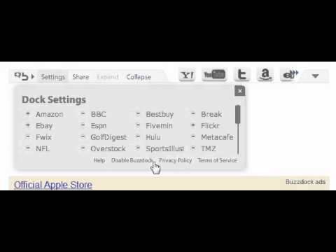 how to remove buzzdock