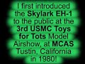 The 1st Production Electric RC Helicopter. The Skylark EH-1