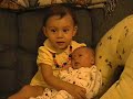 Tala-Vision presents: Tala holding her baby sister Hailey Tala-Vision presents: Tala holding her baby sister Hailey