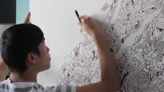 LIP BOMB: ART TIME-LAPSE