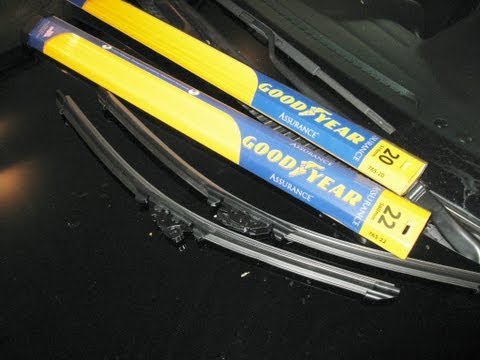 Lexus wiper blade replace IS300 Goodyear by froggy