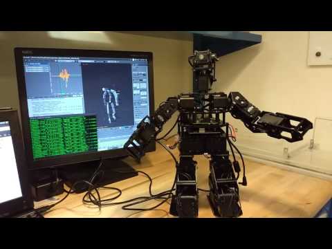 Playing Motion Capture data on HR-OS1 robot (Jimmy)