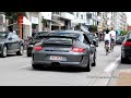 Knokke-Heist: DBS Volante, Boxter Spyder, GT3 MkII, LP560-4 - drive by!! 1080p HD