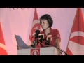 SDP's Michelle Lee at Holland-Bukit Timah GRC rally, May 1