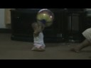 horeee..he can play ball finally in his eight-months-old