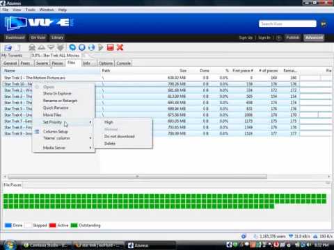 Download with Azureus
