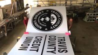 Ez-Flex sign face - <15 minutes to install.