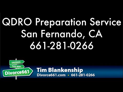 how to obtain a qdro in california