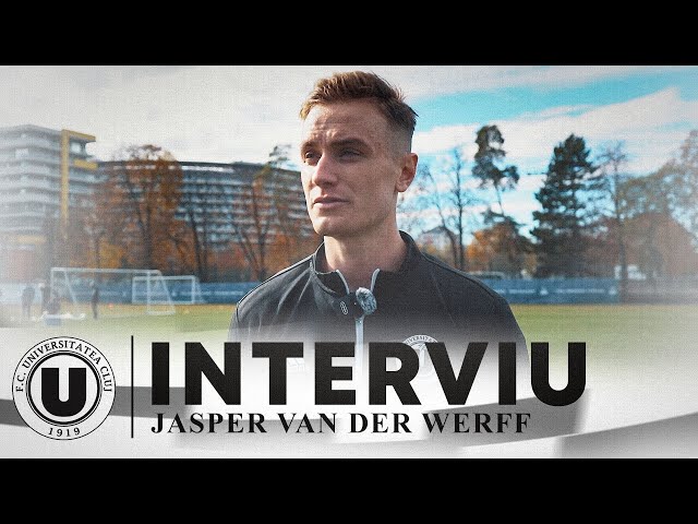 🎙 INTERVIU | Jasper van der Werff: „A fi din nou pe teren este cel mai frumos pentru mine"