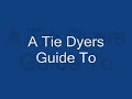 A Tie Dyer's Guide To;  The REVERSE SPIDER