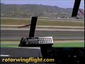 Robinson R22 Departing Burbank Cockpit View Robinson R22 Departing Burbank Cockpit View