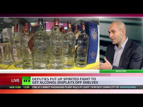 Easy to seduce: Russia considers banning alcohol displays in shops