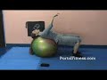 Relajaci�n en Pilates con Fitball