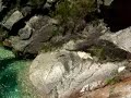 Po�o Azul no rio Conho-Ger�s