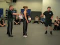 Krav Maga Gun from behind with push defense Krav Maga Gun from behind with push defense