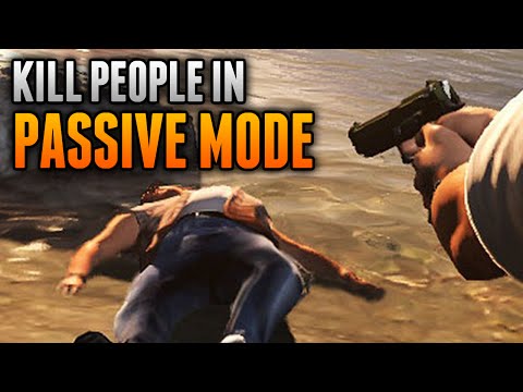 how to turn gta 5 passive mode off