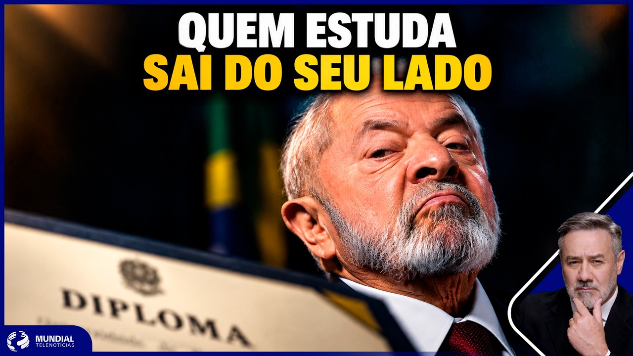 Lula diz ter PENA de quem tem ESTUDA e vota em Bolsonaro