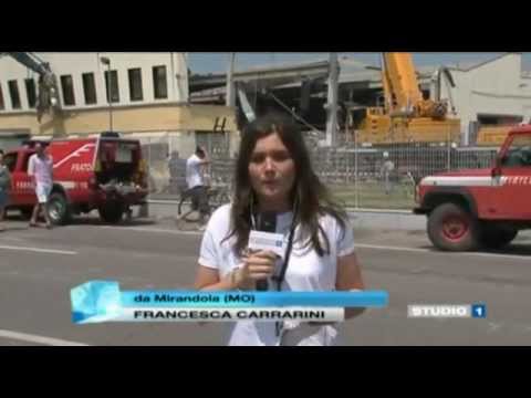 Earthquake swarm Italy - live videos - immagini in diretta terremoto Emilia Romagna (may 2012)