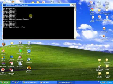 how to test a program in c