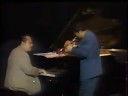 terumasa hino - trumpet/leader, motohiko hino - drums, benny sakurai - bass, embong raharjo - alto sax, jeremy monteiro - piano. playing terumasa's original composition hugo at jazz aid 1992, budokan, tokyo, japan