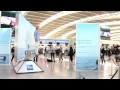 Ramana walks on air at Heathrow Terminal 5 in magical world first