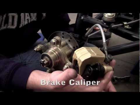 how to bleed go kart brakes