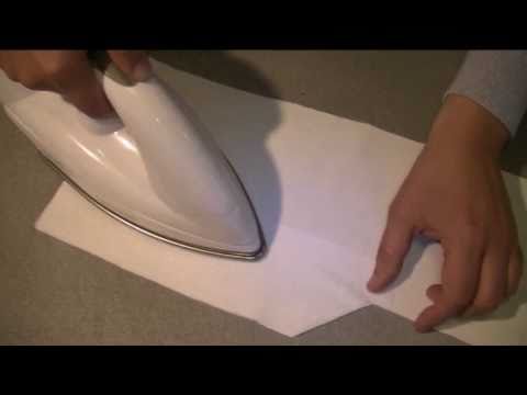 how to line a skirt with a vent