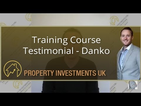 Property Investment Training Course – Testimonials – Danko