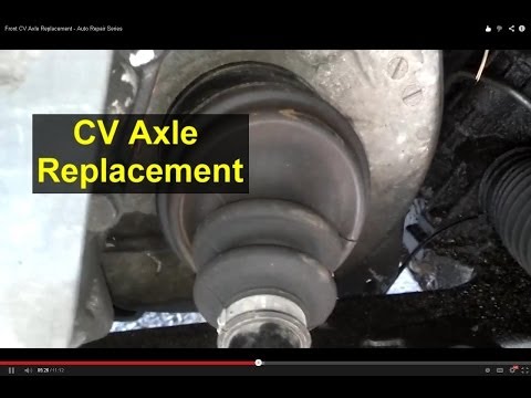 how to repair drive axle