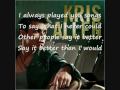 Kris Allen Written All Over My Face Lyrics