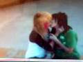 girls emo kiss