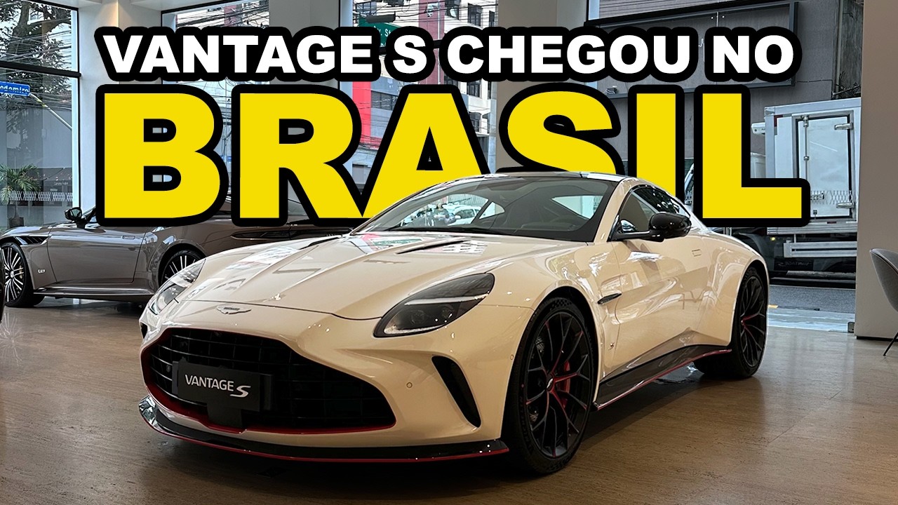 ASTON MARTIN VANTAGE S no BRASIL e o estoque BRUTO de V12 da AM BRASIL!