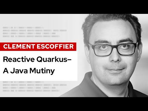 Reactive Quarkus: A Java Mutiny