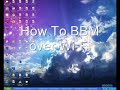 Learn how to BBM over Wi-Fi with this new program called WI-BBM. www.wibbm.yolasite.com Follow on Twitter @AndelHusbands & @SILOH_CO