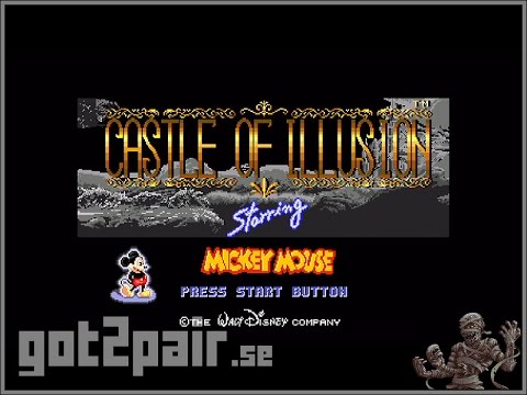 Castle Of Illusion Starring Mickey Mouse - Master System