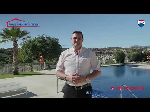 Video Nový apartmán 3kk, 71,8 m2 + 30 m2 terasa + zahrádka 53 m2 v projektu Azahar de Estepona, Španělsko