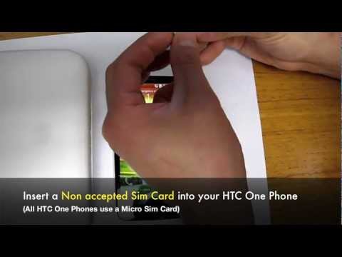 how to unlock htc one x in india