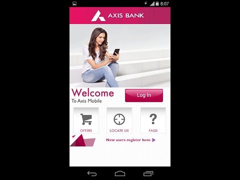 how to know axis bank balance