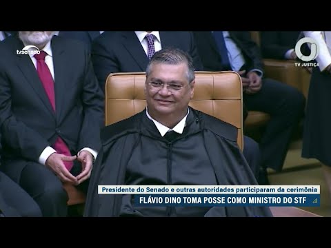 Flávio Dino toma posse como ministro do Supremo