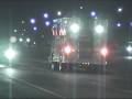 Night Run - Fiire Dept Units Responding to a Fire